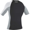 image:imageONeill Mens Premium Skins Upf 50 Short Sleeve Rash GuardMidnight OilCool GreyWhite