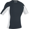image:imageONeill Mens Premium Skins Upf 50 Short Sleeve Rash GuardSlateWhiteSlate