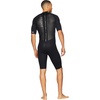 image:imageONeill Mens Reactor2 2mm Back Zip Short Sleeve Spring Wetsuit Lightweight Warmth and Flexibility for All Water ActivitiesBlackBlack