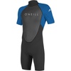 image:imageONeill Mens Reactor2 2mm Back Zip Short Sleeve Spring Wetsuit Lightweight Warmth and Flexibility for All Water ActivitiesBlackOcean