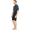 image:imageONeill Mens Reactor2 2mm Back Zip Short Sleeve Spring Wetsuit Lightweight Warmth and Flexibility for All Water ActivitiesBlackSlate