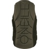 image:imageONeill Mens Slasher Comp Neoprene Vest NonCoast Guard Approved Light and Ergonomic Impact Protection for WatersportsArmyRanger