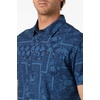 image:imageONeill Mens Terrace Standard Fit Shirt  100 Cotton Lightweight ShortSleeve ButtonUpNavy