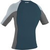 image:imageONeill Wetsuits Mens Mens Premium Skins Short Sleeve Rash GuardCadet BlueGraphiteCool Grey
