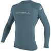 image:imageO NEILL Mens Basic Skins 50 Long Sleeve Rash Guard Dusty Blue 2XL