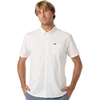 image:imageONEILL Light Check Standard Woven Mens Short Sleeve Button Down Shirt  White