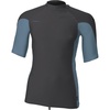 image:imageONEILL Mens Mens Hyperfreak Skins Short Sleeve RashguardTempsteelBlue Fusion