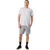 image:imageONEILL Mens Reserve Light Check Elastic Waist 18 Inch Hybrid Shorts  Lightweight Stretch Fabric Hyperdry WaterRepellentDark Shadow