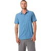 image:imageONEILL Mens TRVLR Perforated Standard Fit Shirt  Breathable QuickDry Moisture WickingCaptains Blue