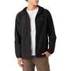 image:imageONEILL Mens TRVLR Stretch ZipUp Windbreaker Jacket  Standard Fit Water Resistant Jacket for Men with Hood and PocketsBlackXL
