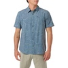 image:imageONEILL Mens UPF Slub Relaxed Short Sleeve Woven ShirtDark Slate