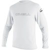 image:imageONeill Mens Basic Skins Long Sleeve Sun Shirt UPF 50 Sun and Rash Protection for Surfing and All Outdoor Activities White XLarge