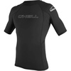 image:imageONeill Mens Basic Skins Short Sleeve Rashguard UPF 50 Sun and Rash Protection for Surfing and All Outdoor ActivitiesBlack