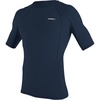 image:imageONeill Mens Basic Skins2 Short Sleeve Rashguard Shirt UPF 50 Sun and Rash Protection Tight Fit for All Water ActivitiesNavy