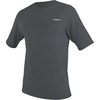 image:imageONeill Mens Basic Skins2 Short Sleeve Sun Shirt UPF 50 Sun and Rash Protection for Surfing and All Outdoor ActivitiesGraphite