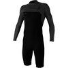 image:imageONeill Mens Hyperfreak 2mm Long Sleeve Chest Zip Spring Wetsuit HighPerformance Stretch for Surfing and Watersports Black Large