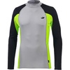 image:imageONeill Mens Premium Skins Upf 50 Long Sleeve Rash GuardCool GreyDaygloBlack