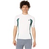 image:imageONeill Mens Premium Skins Upf 50 Short Sleeve Rash GuardWhiteTealWhit