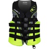 image:imageONeill Mens SuperLite USCG Approved Life Vest  Lightweight Mens Life Jacket for Boating Wakeboarding Waterskiing amp Your Favorite Water ActivitiesBlackLimeSmokeLime