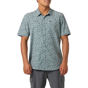 image:imageONEILL Mens UPF Slub Relaxed Short Sleeve Woven ShirtDark Shadow