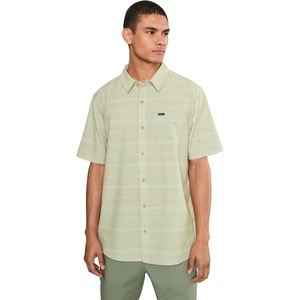 image:imageONEILL Mens UPF Slub Relaxed Short Sleeve Woven ShirtLight Khaki