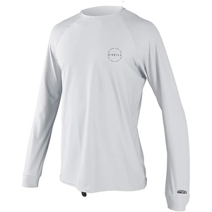 image:imageONeill Mens 247 Traveler Upf 50 Long Sleeve Sun ShirtWhiteGraphite