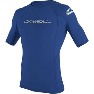 image:imageONeill Mens Basic Skins Short Sleeve Rashguard UPF 50 Sun and Rash Protection for Surfing and All Outdoor ActivitiesPacific