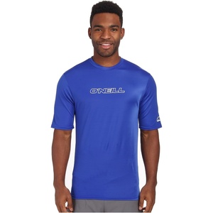 image:imageONeill Mens Basic Skins Short Sleeve Sun Shirt UPF 50 Sun and Rash Protection for Surfing and All Outdoor ActivitiesBlue