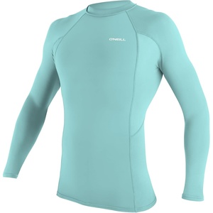 image:imageONeill Mens Basic Skins2 Long Sleeve Rashguard UPF 50 Sun and Rash Protection for Surfing and All Outdoor ActivitiesCanal Blue