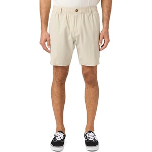 image:imageONeill Mens Hybrid Chino Shorts  Stretch Fit QuickDry Fabric with Adjustable Waist and Zipper PocketsLight Khaki