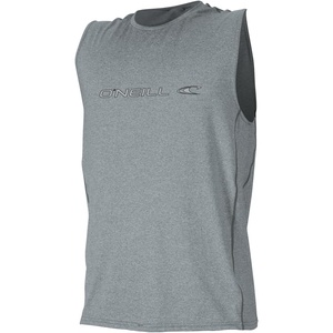 image:imageONeill Mens Hybrid UPF 50 Sleeveless Sun ShirtCool Grey