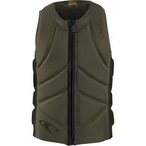 image:imageONeill Mens Slasher Comp Neoprene Vest NonCoast Guard Approved Light and Ergonomic Impact Protection for WatersportsArmyRanger