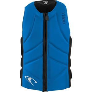 image:imageONeill Mens Slasher Comp Neoprene Vest NonCoast Guard Approved Light and Ergonomic Impact Protection for WatersportsOceanBlack