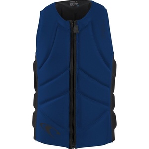 image:imageONeill Mens Slasher Comp Neoprene Vest NonCoast Guard Approved Light and Ergonomic Impact Protection for WatersportsTwiltbluTempsteel