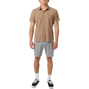 image:imageONeill Mens TRVLR UPF Traverse Standard Fit Shirt  UPF 50 Sun Protection Hyperdry Moisture WickingDark Khaki