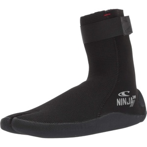 image:imageONeill Ninja 3mm Split Toe Neoprene Boot Textured Rubber Sole for Surfing Paddleboarding Snorkeling and Any Water ActivitiesBlack