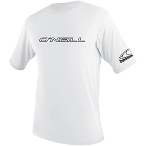 image:imageONeill UV 50 Sun Protection Mens Basic Skins Short Sleeve Tee Sun Shirt Rash Guard White XLarge