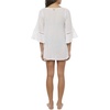 image:imageONEILL Saltwater Solids Bell Sleeve Dress CoverUpWhite  Salt Water Solids Sp19
