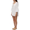 image:imageONEILL Saltwater Solids Bell Sleeve Dress CoverUpWhite  Salt Water Solids Sp19