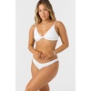 image:imageONEILL Saltwater Solids Rib Pismo TOP WHT M