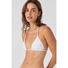 image:imageONEILL Saltwater Solids Rib Venice Triangle Top WHT M