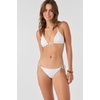 image:imageONEILL Saltwater Solids Rib Venice Triangle Top WHT M