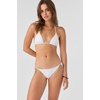 image:imageONEILL Saltwater Solids Rib Venice Triangle Top WHT M