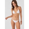 image:imageONEILL Saltwater Solids Rib Venice Triangle Top WHT M