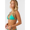 image:imageONEILL Saltwater Solids Venice Triangle TOP Peacock Green