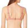 image:imageONEILL WOMENS SALTWATER SOLIDS BANDED SWIM TOP VINTAGE ROSE S