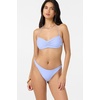 image:imageONEILL Women Saltwater Solids Flamenco Cheeky Bottoms  High Leg Cheeky Swim FitBlue Jelly