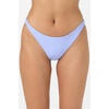 image:imageONEILL Women Saltwater Solids Flamenco Cheeky Bottoms  High Leg Cheeky Swim FitBlue Jelly