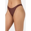 image:imageONEILL Women Saltwater Solids Flamenco Cheeky Bottoms  High Leg Cheeky Swim FitChocolate