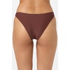 image:imageONEILL Women Saltwater Solids Flamenco Cheeky Bottoms  High Leg Cheeky Swim FitChocolate